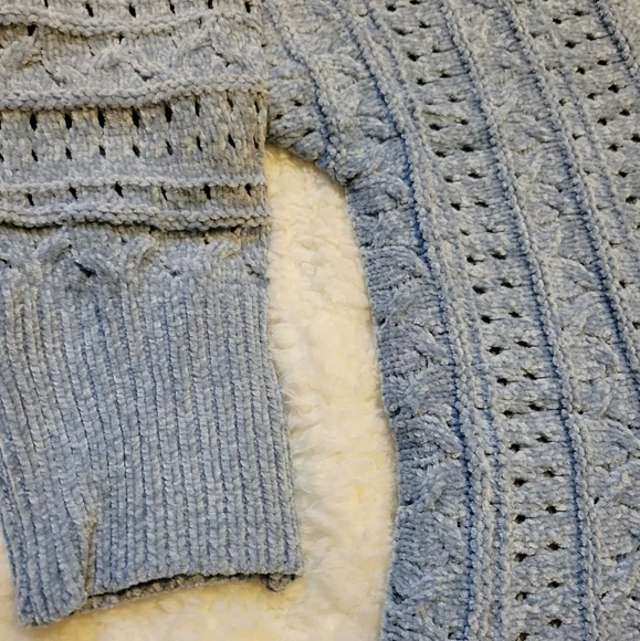 NWT Maurices Women's Blue Sweater - Picture 5 of 10